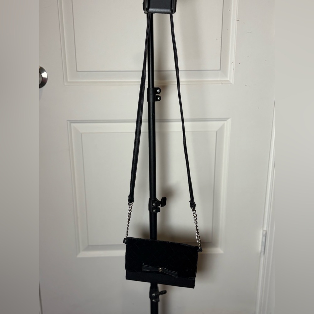 Nine West Black Crossbody Bag with Chain Strap